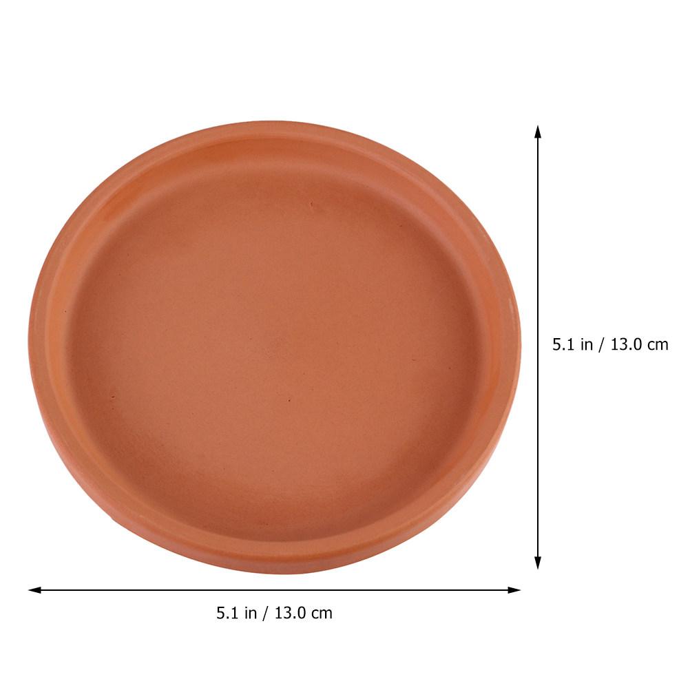 5Pcs Pottery Flowerpot Tray Plant Pot Holder Indoor Outdoor Gardening Accessories Waterproof Saucers Flower Pot Tray