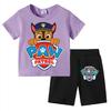 Boys' Two-Piece Outfit: Short-Sleeve T-Shirt Top + Shorts, Kids Cartoon Suit for Boys