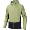 Running Series Color Block Zipper Hooded Comfortable Versatile Breathable Sports Jacket Men Jacket Wild-Trail-Green Dark-Ink-Gray 152435604-5