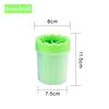 1Pc Pet Plastic Foot Wash Cup S L XL Large Size Silicone Brush Dog Cat Clean Foot Mud Removable Cleaning Foot