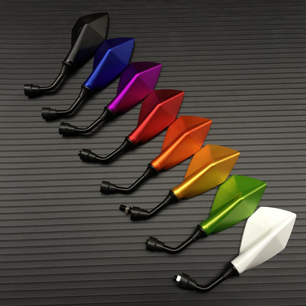 2 шт./пара, зеркало заднего вида для мотоцикла, скутера, зеркала заднего вида для мотокросса, электромобильное выпуклое зеркало сзади