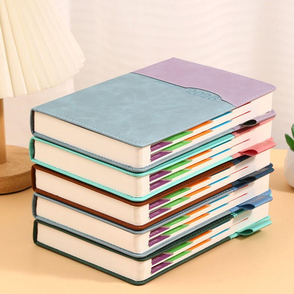 365 Days A5 Agenda Planning Notebook Thick Paper To-do List Notebook Student