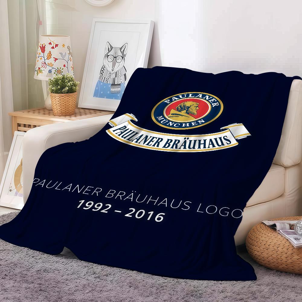 Модная P-Paulaner S-Spezi Плед Теплый И Мягкий Подходит Для Спальни Гостиной Дивана-Кровати Офиса Путешествий Кемпинга
