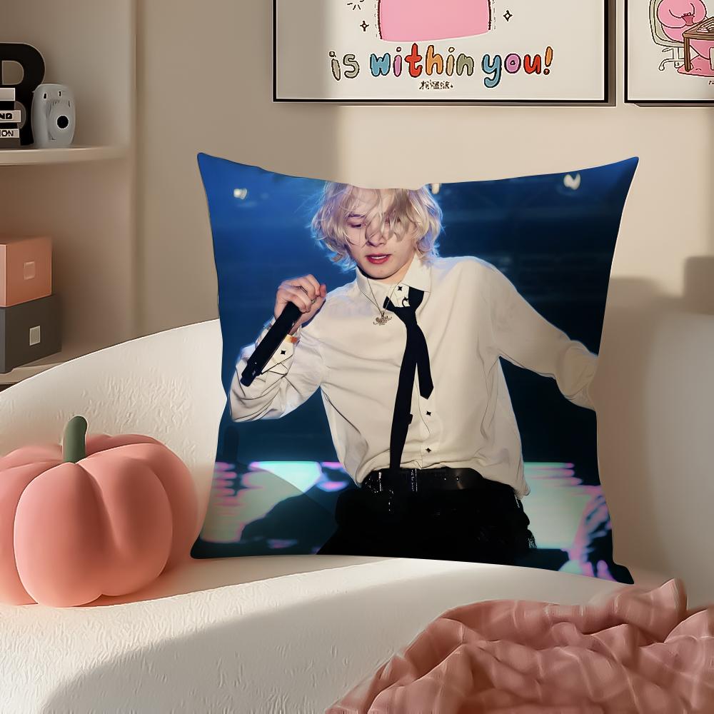 Creative Trendy Norwegian Art NNettspend Cushion Cover Pillowcase Short Plush Invisible zipper Room Sofa Cushion Cover