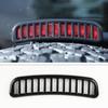 Rear Brake Light Lamp Cover Trim For Ford Bronco - Accessories Black ABS