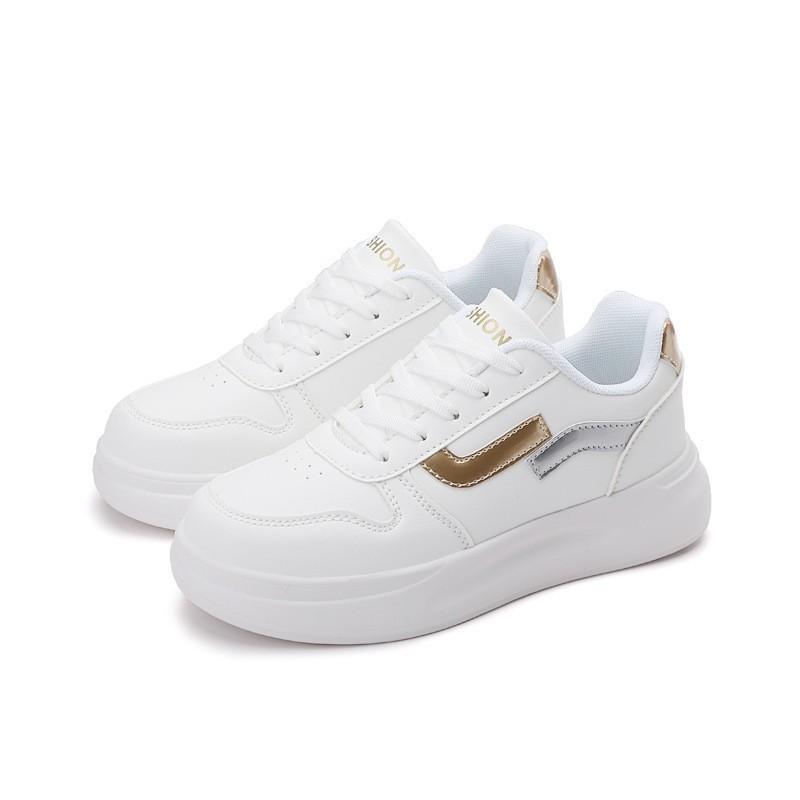 Новые универсальные маленькие белые туфли женские повседневные спортивные туфли на мягкой подошве осенние белые туфли