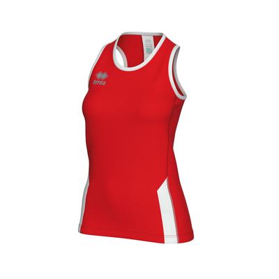 Майка для соревнований REGIS WOMAN JR Girls [Elea] Красный/Белый