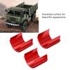3pcs Aluminum 370 Brushless Brushed Motor Heat Sink Heatsink Cooling Fins for WPL C14 RC Car