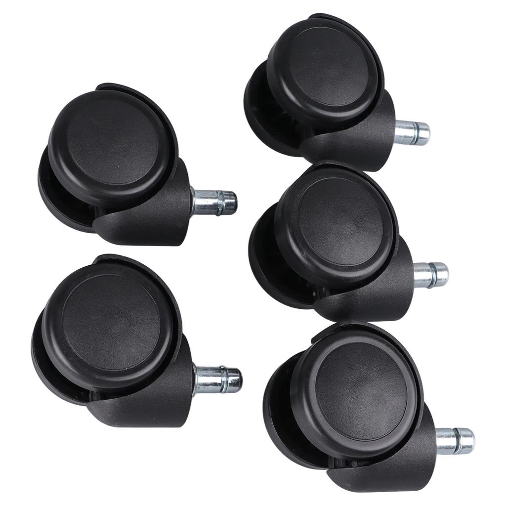 5 шт. набор колес для офисного кресла пластиковые универсальные сменные колеса для домашней мебели кухни