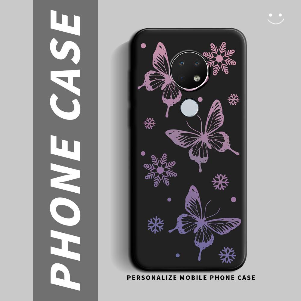 For Nokia 7.2 6.3 6.2 5.4 5.3 5.4 Case Cartoon Cute Flower Shockproof Silicone Soft Phone Case For Nokia 3.4 2.4 1.4 Back Cover
