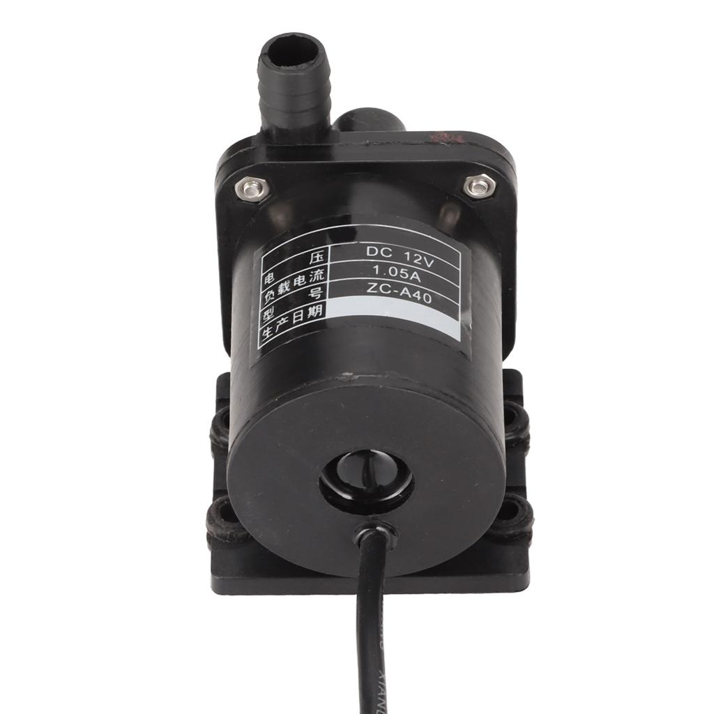Fish Tank Submersible Pump Ultra Quiet Submersible Water Pump for Pond Waterfall Aquarium DC12V