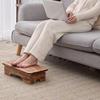 1Pc Home Office Wood Stool Toilet Low Footstool Children Living Room Bathroom Footrest Non-slip