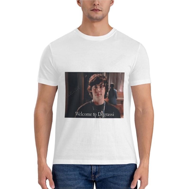 Summer t shirt Unisex Welcome to Degrassi Classic TShirt t shirt for Unisex plain t shirts Unisex oneck shirt Cottom Unisexs tshirt