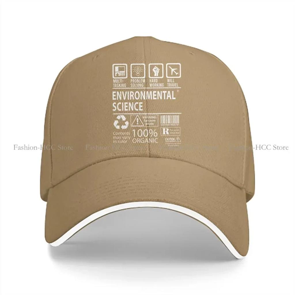 Summer Cap Sun Visor Science Multitasking Job Item Hip Hop EnvironUnisextal Protection and Technology Peaked Hats