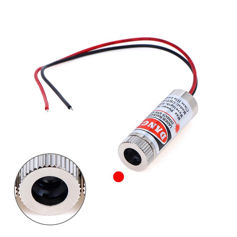 650Nm 5Mw Red Point/Line/Cross Laser Module Laser Head Laser Tube 3V-5V Dotted Laser Head Used For Red Light Laser Pointers