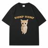 Womp Womp Смешная футболка El Gato Sad Crying Cat для мужчин и женщин, модные футболки с коротким рукавом большого размера для повседневной носки, уличная одежда