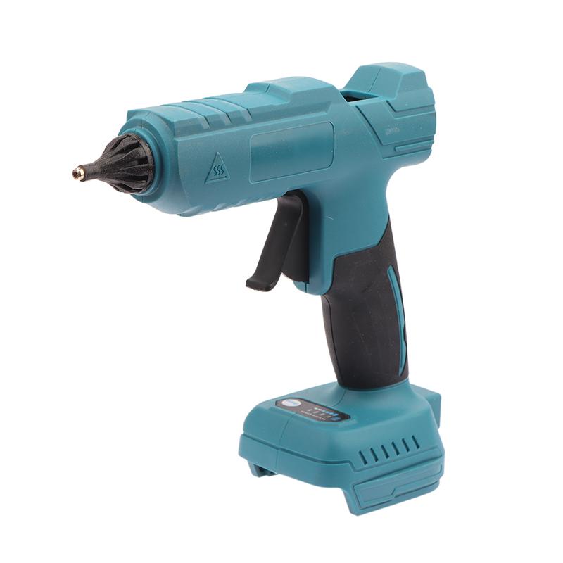 Электрический пистолет для термоклея Беспроводной клеевой захват Клеевой стержень 11 мм Термосварка Воздушный пистолет (Нет батареи) Подходит для аккумулятора Makita 18 В