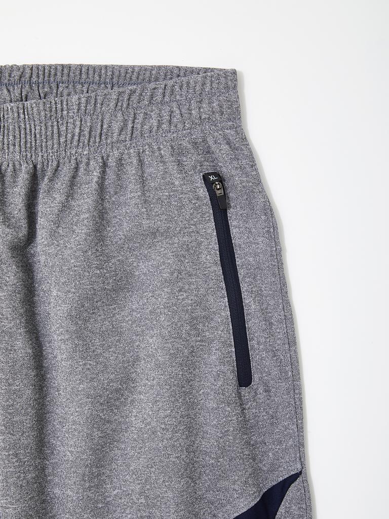 IKALOOK Contrast Point 3/4 Elastic Waist Sports Pants Cspt122