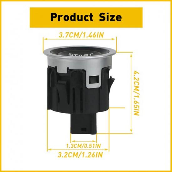 Start Stop Engine Button Switch Push For 2015-20 Land Rover Discovery SPORT 2.0L