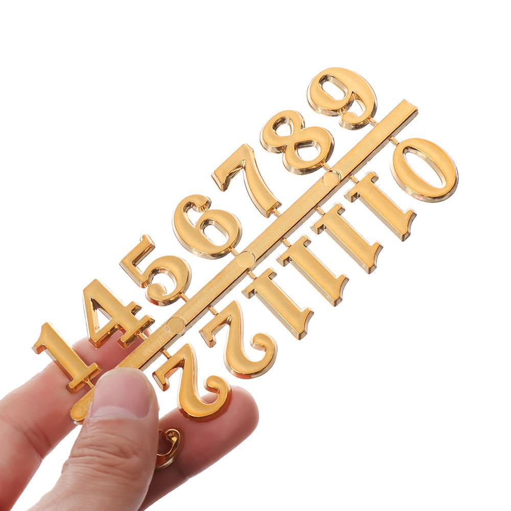 Tools Replacement Gadget Quartz Clock Parts Arabic Number Clock Numerals Accessories Roman Numerals