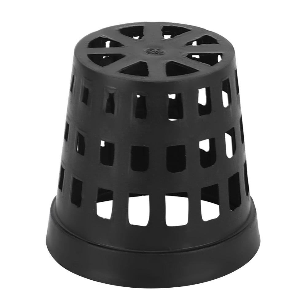 30pcs Drainage Function Water Plant Basket Black Fish Tank Basket Outdoor Growing
