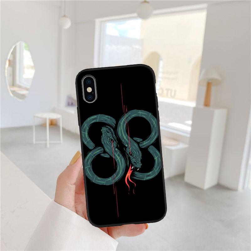 Мягкий чехол для телефона PP56 со змеиным дизайном для Redmi Note 8 9 Pro Max 9S 9T 9C NFC 8T 8A 10A A4