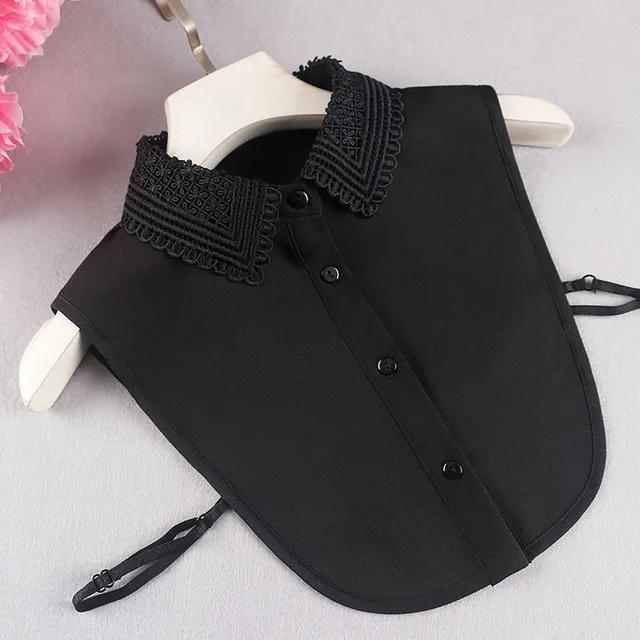 24 Styles Female Chiffon Fake Collar for Women Blouse Shirt False Collar Ladies Lapel Detachable Collar Female Decorative