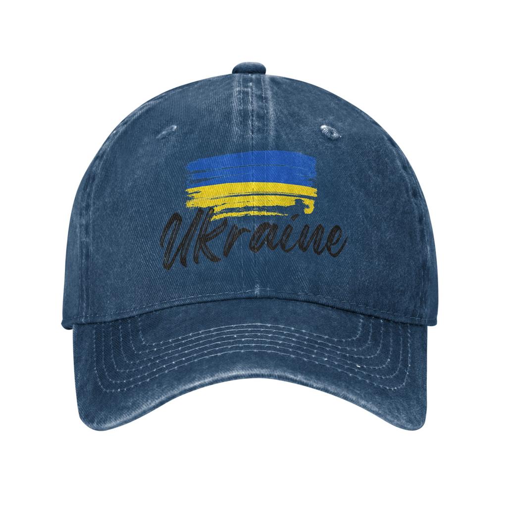 Флаг Украины Украинские Бейсболки Винтажные Потертые Выстиранные Snapback Шляпа Унисекс Для улицы Летние Регулируемые Кепки Шляпа