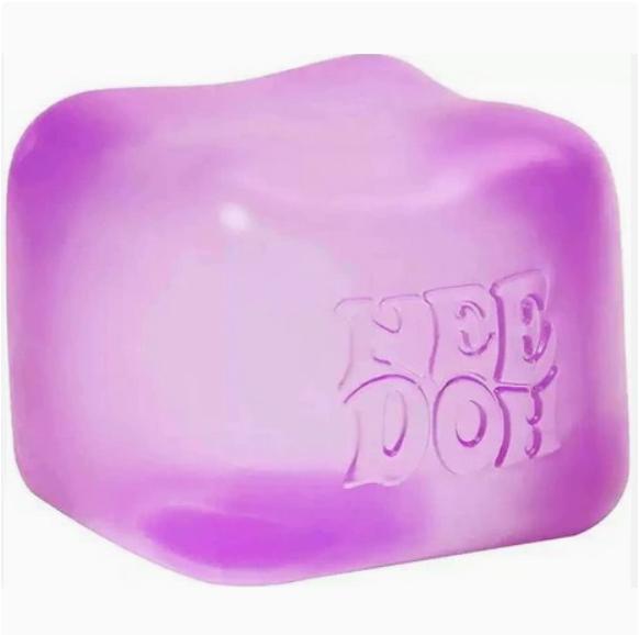 Needoh Nice Cube Сенсорный Сниматель Стресса Игрушка-Фиджет Для Тревоги и Концентрации Настольный Сенсорный Куб Для Взрослых и Детей