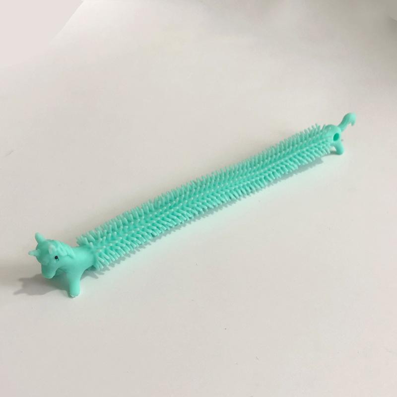 Единорог Лара Браслет Tpr Мягкая Резина Вент Декомпрессионные Лапша Мультяшный Цвет Декомпрессионный Браслет Игрушка