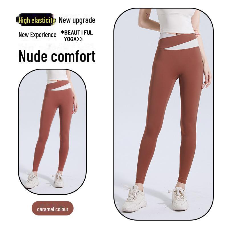 Женский спортивный бюстгальтер с тонкими бретелями и накладкой на грудь - майка для йоги и фитнеса