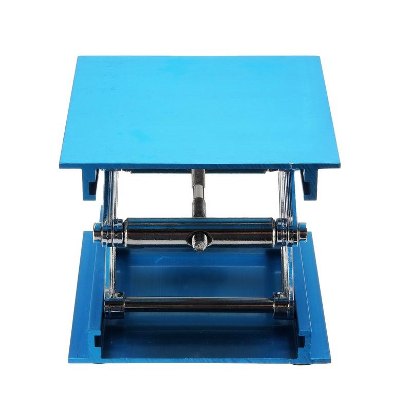 4x4inch Router Lifting Platform Woodworking Stand Lab-Lift Rack Aluminum H4cm-15cm