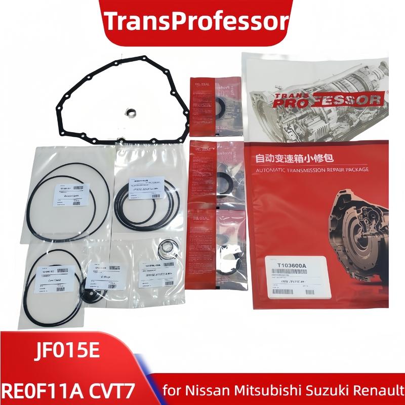 JF015E RE0F11A CVT7 F1CJB W1CJB Ремонтный комплект для капитального ремонта вариатора Nissan Mitsubishi Suzuki Renault Комплект уплотнительных колец коробки передач