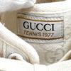 Great GUCCI sneakers tennis 1977 Platform with logo white GG canvas 36.5 746767 Used