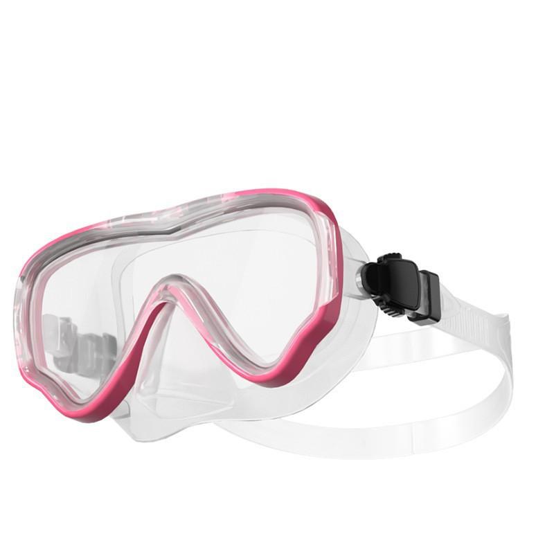 Full Dry Snorkel Mask Anti-Fog HD Swimming Goggles Nose Protection Scuba Diving Snorkeling