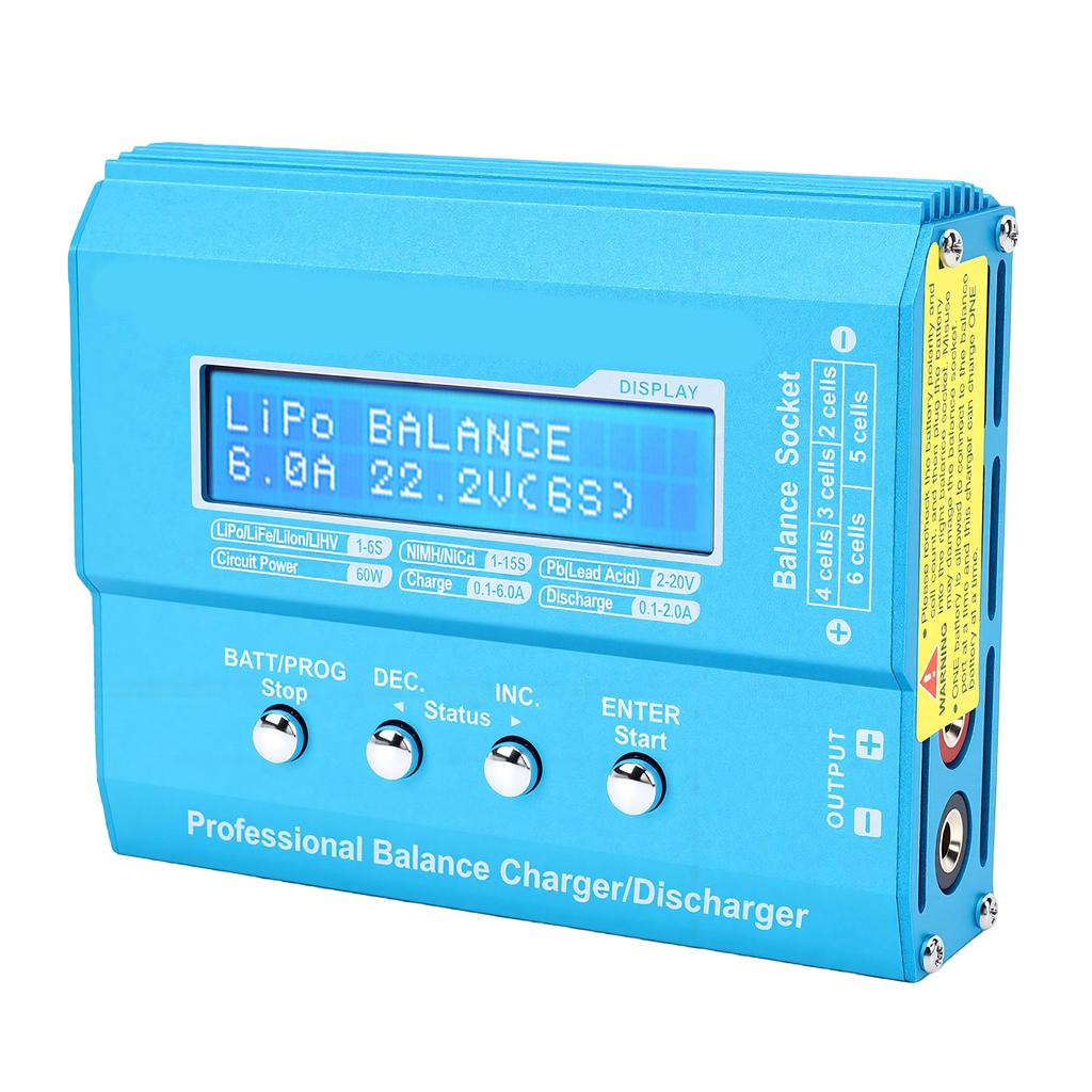 Professional Balance Charger Discharger, Battery Charger for LiPo LiHV LiFe LiIon Batteries