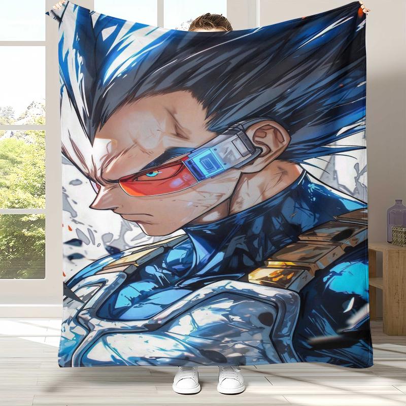 Аниме D-Dragon Ball Игра Мультфильм Фланелевое Одеяло, Ультра Мягкое Теплое Плюшевое Покрывало для Дома Спальни Кровати Дивана Офиса Кемпинга