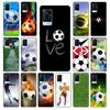 Football Soccer Ball Design Phone Case for VIVO V21E V21 V23 V23E V2109 Y53S Y33S Y55 Y76 Y31 Y21 Y72 Y01 Y21S Y11S Funda Coque