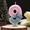 0-9 Number Cake Candles Party Supplies Pink Butterflies Candles Accessories Cake Shop Props Valentine's Anniversary Candles Blue