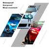 2Pcs Monster Claw Marks Headlight Car Sticker Stripes Scratch Decal Vinyl For Sports Cars SUV Pickup Truck Window Motorcycles Ect(Black)