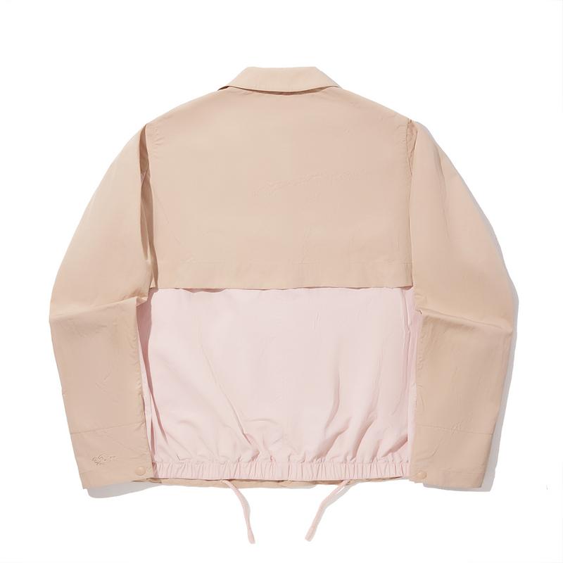 Коллаборация Li Ning X Insulaire Простая Удобная Повседневная Свободная Куртка-поло с цветовыми блоками Мужская куртка AFDVG05-1