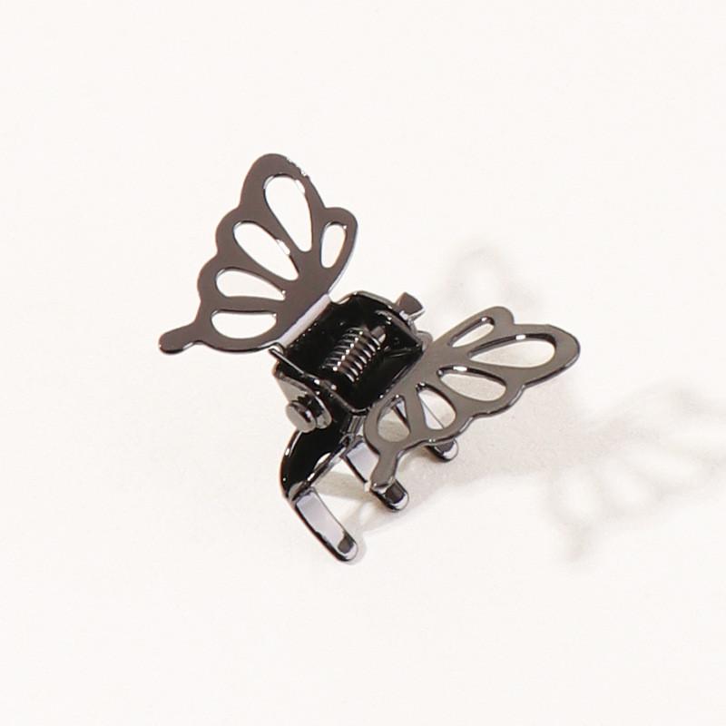 5pcs/set Small Metal Butterfly Hair Clip Claw Bangs Side Clip Hair Grasping Fashion Mini Hairpin Hair Accessories for Women Girl