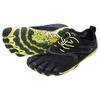 Vibram FiveFingers 16M3101 Sports EU40 Men's V-Run Five-Finger Shoes, Black/Yellow, (25cm) [Used]