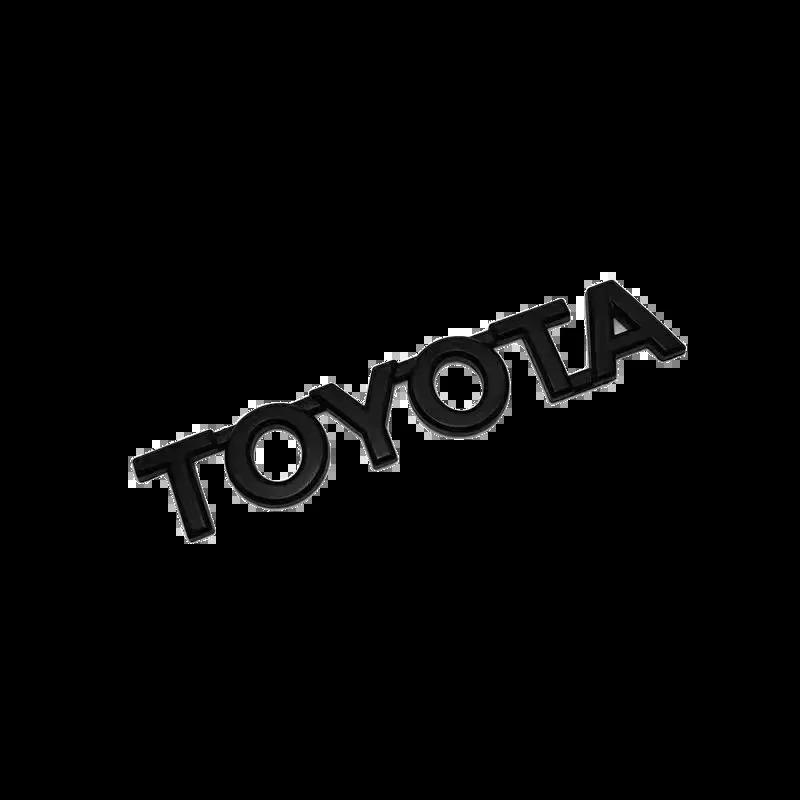 Для Toyota RAV4 Corolla Camry Prado Crown REIZ CHR LAND CRUISER 3D наклейки-эмблемы передний и задний логотип автомобиля модификация