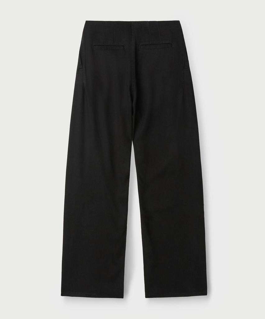 IROWOMEN Flowy Tencel Denim Pintuck Wide Pants Iopdw26101Bkx