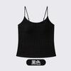 Linen style sling vest, women's inner cover with chest pad, new summer thin style can be worn outside, top backing, beautiful back