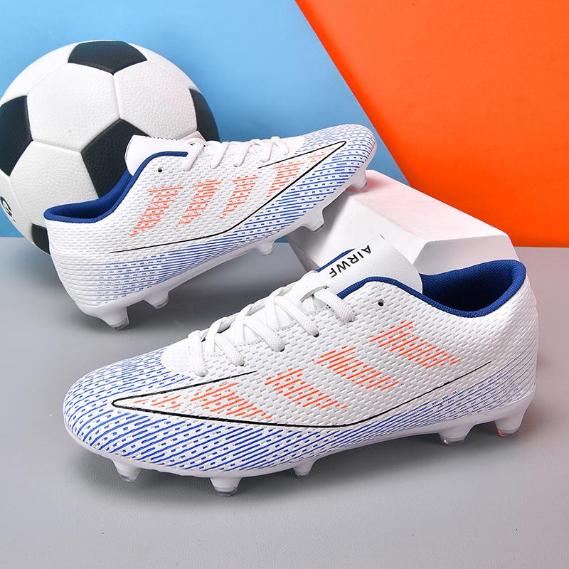 New Men's Soccer Shoes Non-Slip FG Top Quality Sneakers Cleats Training Football Boots Wholesale Drop Shipping Unisex Adult