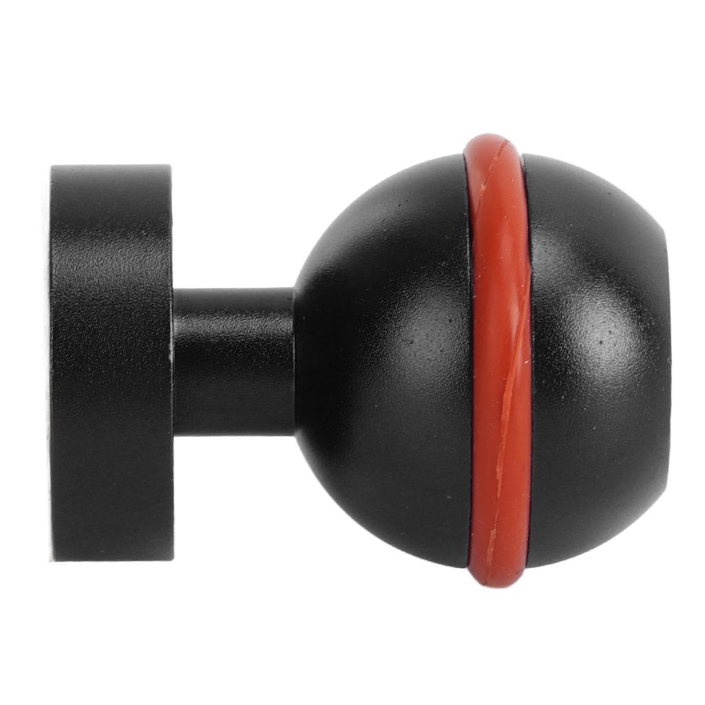 Подводный свет Шаровая головка Алюминиевый сплав Твердое анодирование Маленький Легкий Прочный Подводный фонарь Шаровая головка