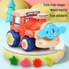 Colorful Clay Train Play-Doh Noodle Maker Toy Set for Kids - Lightweight Clay Tools for Boys and Girls in Kindergarten.