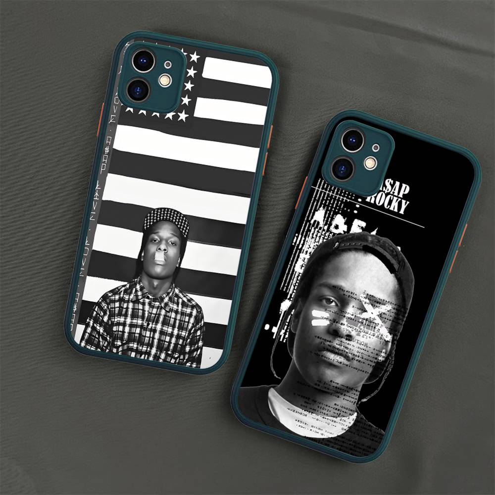Hip Hop Rapper A-Asap R-Rocky Movie Phone Case For iPhone 11 12 13 14 15 16 Pro Plus X XS MAX Matte Bumper Shockproof Cover